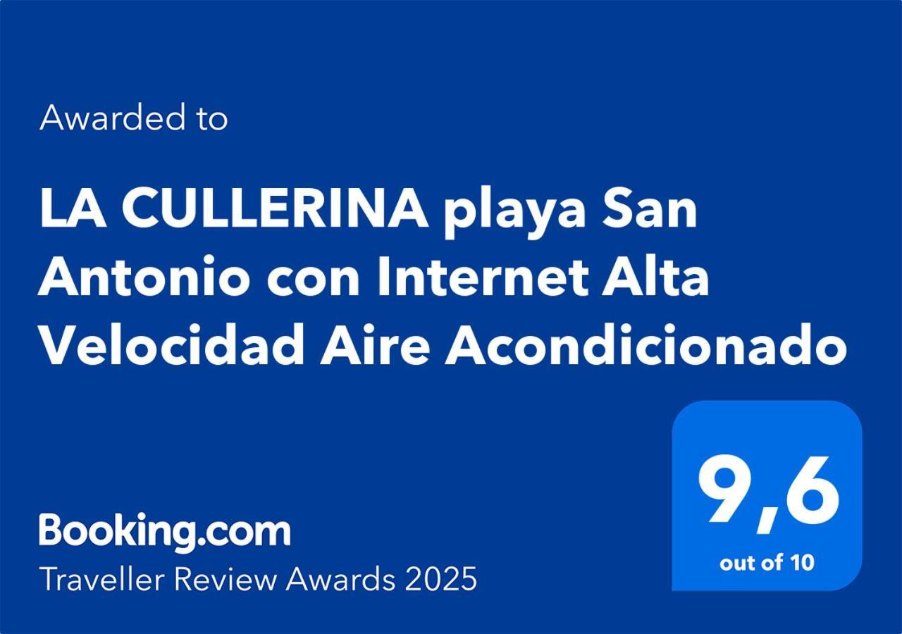 La Cullerina Playa San Antonio Con Internet Alta Velocidad Aire Acondicionado Apartment กูลเญรา ภายนอก รูปภาพ